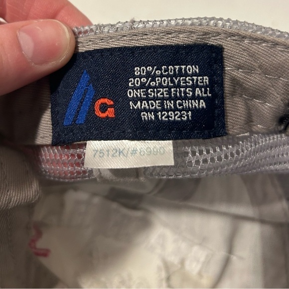 {Mega Cap} Women’s Distressed Baseball Hat - Picture 3 of 3